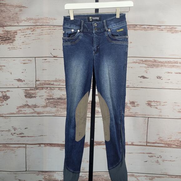 Tredstep Ireland Denim Riding Breeches Size 24 - Picture 1 of 11